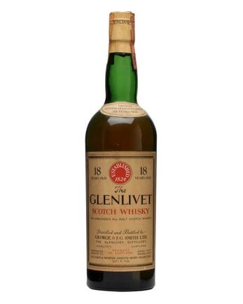 Glenlivet 1951 18 Year Old Bottled 1960s