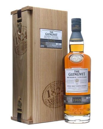 Glenlivet 1968 Reserve Vintage 39 Year Old Cask #7629