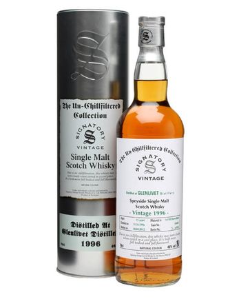 Glenlivet 1996 15 Year Old Cask #163411 Signatory Un-Chillfiltered Collection
