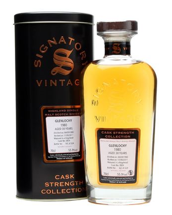 Glenlochy 1980 30 Year Old Cask #2824 Signatory Cask Strength Collection