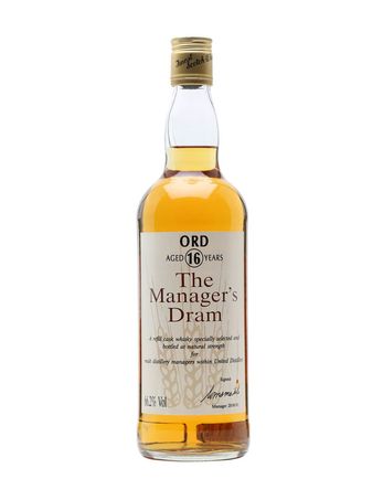 Ord 16 Year Old Manager's Dram