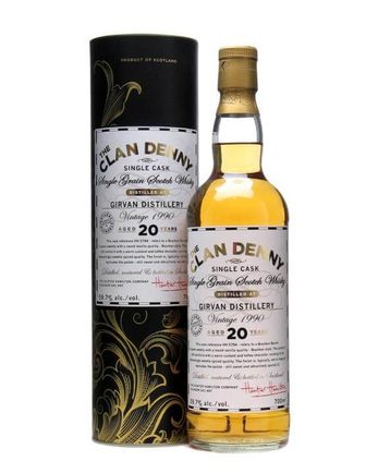 Girvan 1990 20 Year Old Clan Denny Single Grain Douglas Laing