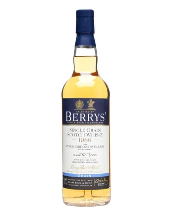 Invergordon 1988 24 Year Old Cask #9000 Berry Bros Berry Bros & Rudd