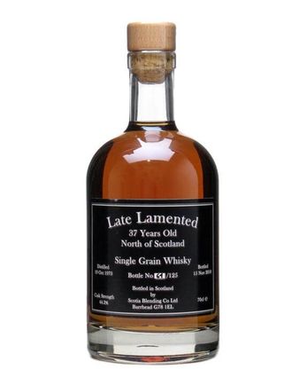 North of Scotland 1973 37 Year Old Late Lamented Scotia Blending