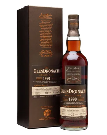 Glendronach 1990 20 Year Old PX Puncheon #1032