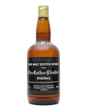 Glenrothes 1961 21 Year Old Cadenhead's