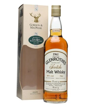 Glenrothes 1961 Bottled 1996 Gordon & Macphail
