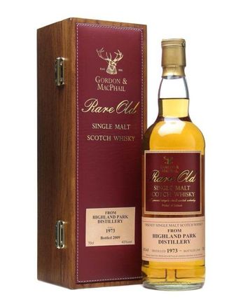 Highland Park 1973 Rare Old First Fill Sherry Gordon & Macphail