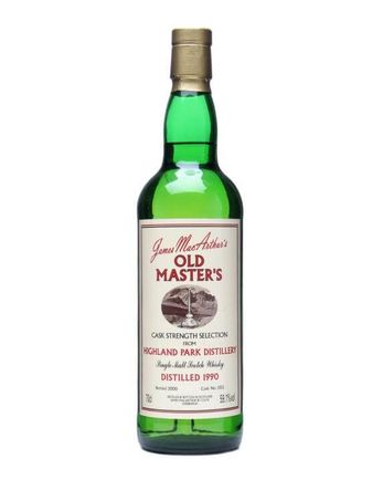 Highland Park 1990 Bottled 2000 Old Master's James MacArthur Old Master