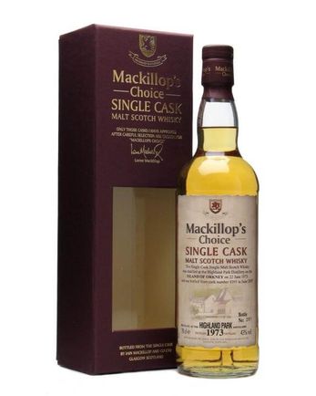 Highland Park 1973 Bottled 2007 Cask #8395 Mackillop's