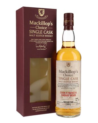Highland Park 1991 Sherry Wood Mackillop's
