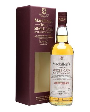 Highland Park 1991 10 Year Old Cask #8091 Mackillop's Choice