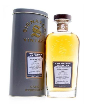 Highland Park 1990 16 Year Old Sherry Butt Signatory