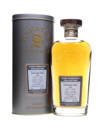 Highland Park 1990 17 Year Old Sherry Cask Signatory