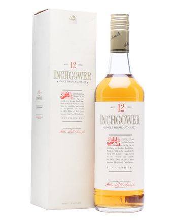 Inchgower 12 Year Old Bottled 1980s 75cl