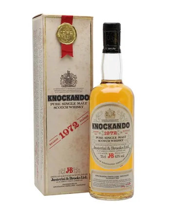 Knockando 1972 Bottled 1983