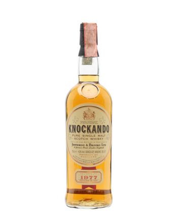 Knockando 1977 Bottled 1991