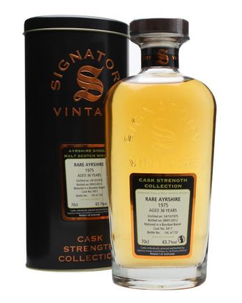 Rare Ayrshire Ladyburn 1975 Cask #3417 Signatory