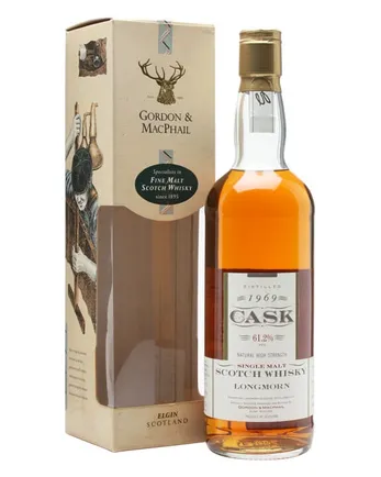 Longmorn 1969 Cask Series Bottled 1980's Gordon & Macphail