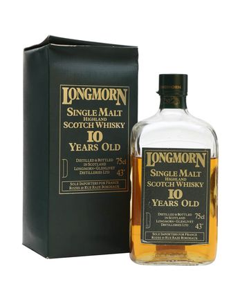 Longmorn 10 Year Old Rectangular Bottled 1960's