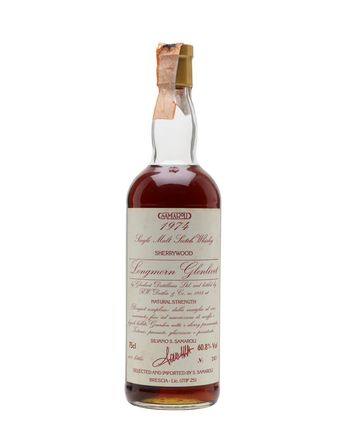 Longmorn Glenlivet 1974 Bottled 1985 Sherry Cask Samaroli