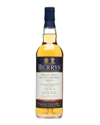 Littlemill 1990 21 Year Old Cask #18 Berry Bros & Rudd