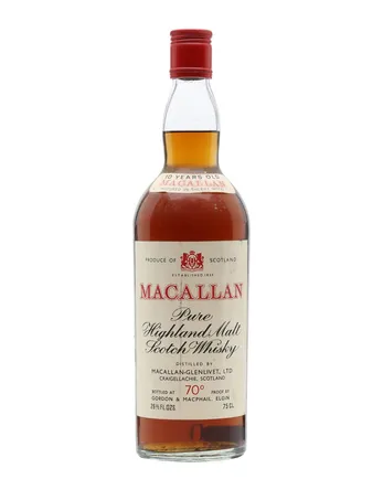 Macallan 10 Year Old Bottled 1970s Gordon Macphail 75cl