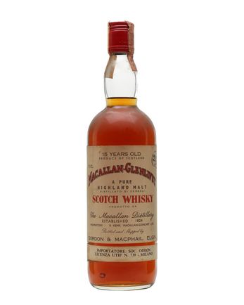 Macallan Glenlivet 15 Year Old Bottled 1960s Gordon & Macphail