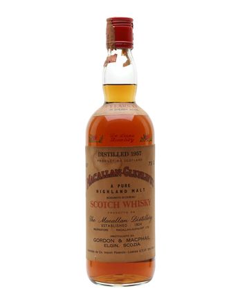 Macallan Glenlivet 1957 15 Year Old Sherrywood G M Gordon & Macphail