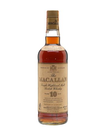 Macallan 10 Year Old Bottled