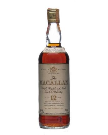 Macallan 12 Year Old Bottled 1980s