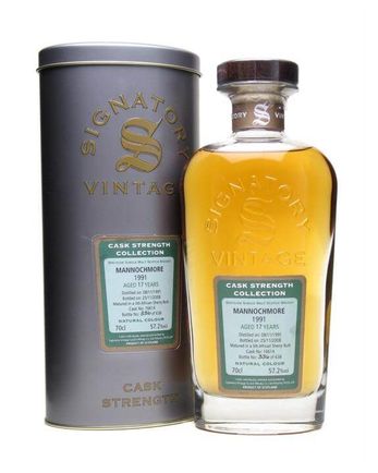 Mannochmore 1991 Signatory