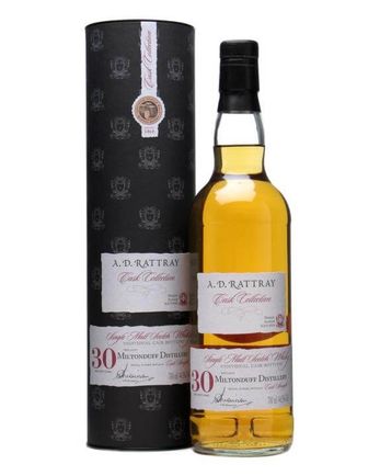 Miltonduff 1980 30 Year Old Dewar Rattray Cask Collection