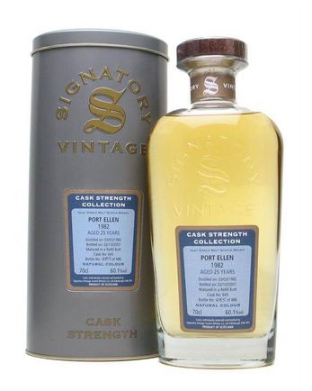 Port Ellen 1982 25 Year Old Signatory Bottled 2007