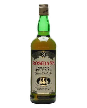 Rosebank 8 Year Old Bottled 1980s