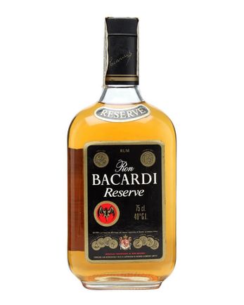 Bacardi Reserve Rum Bottled 1980s