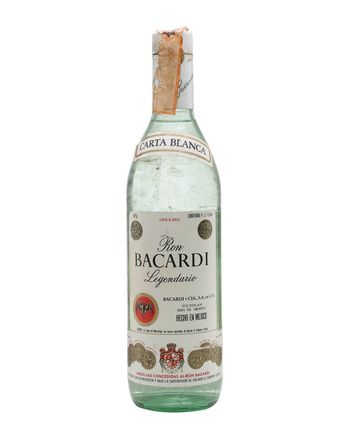 Bacardi Legendario Mexico Rum Bottled 1970s