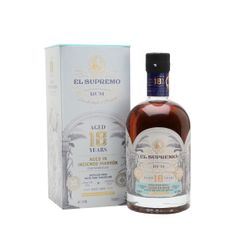 El Supremo 18 Year Old Single Traditional Column Still Rum