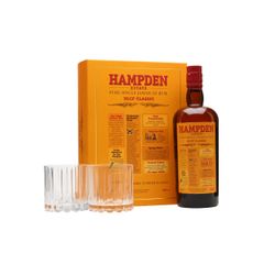 Hampden Estate HLCF Classic Rum / 4 Year Old / Glass Set
