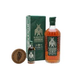 Ninefold Scottish Oak 2022 / 3 Year Old / Cask DO32 / With Mini