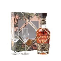 Planteray XO 20th Anniversary Rum with Two Glasses Gift Set