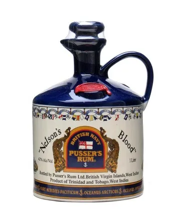 Pusser's Rum Decanter Nelsons Blood Flagon