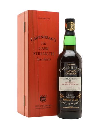Springbank 1964 34 Year Old Sherrywood Cadenhead's