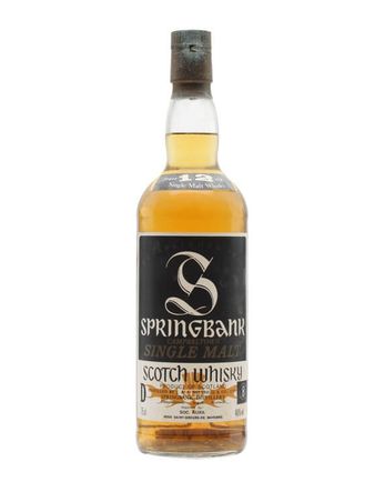 Springbank 12 Year Old Bottled 1980s