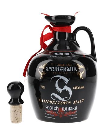 Springbank 21 Year Old Black Ceramic