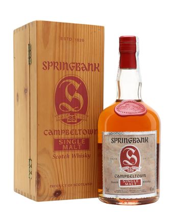 Springbank 25 Year Old Bottled 1990s