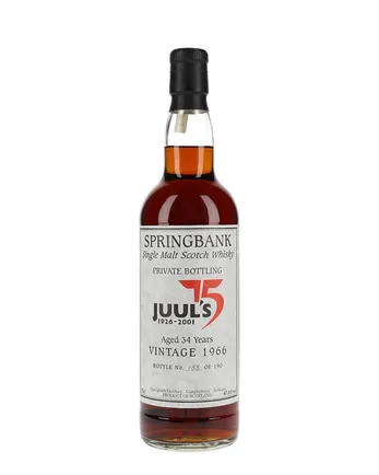 Springbank Juul's 75 34 Year Old