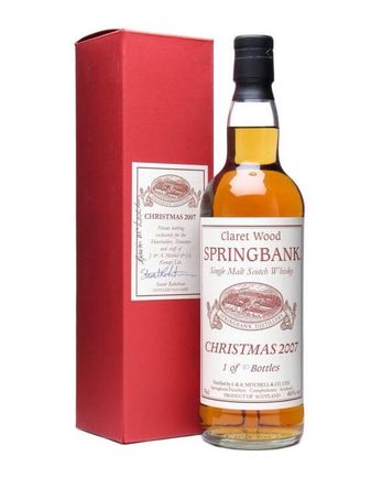 Springbank Christmas 2007 Claret Wood