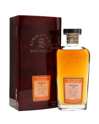 Springbank 1969 40 Year Old Cask #263 Signatory