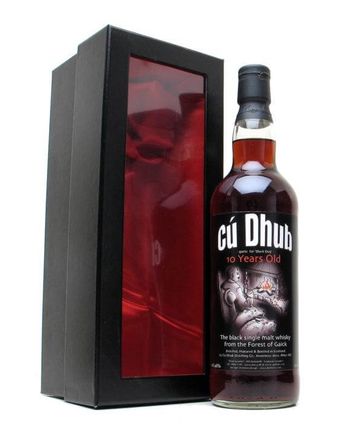 Cu Dhub 10 Year Old Black Whisky